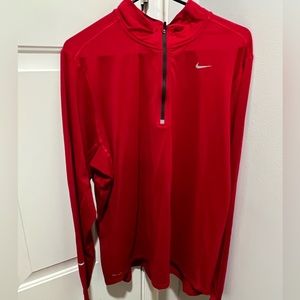 Nike running 1/4 zip, men’s XL